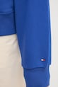 Bombažen pulover Tommy Hilfiger WW0WW45979 modra