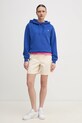 Бавовняна кофта Tommy Hilfiger WW0WW45979 фіолетовий SS25