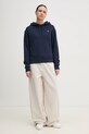 Tommy Hilfiger hanorac de bumbac WW0WW45979 bleumarin SS25
