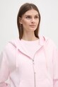 Хлопковая кофта Tommy Hilfiger розовый WW0WW44632
