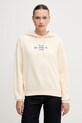 Памучен суичър Tommy Hilfiger памук бежов WW0WW45528