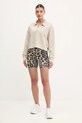 Dkny felpa in cotone DP5T1243 beige SS25