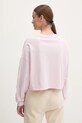 Îmbrăcăminte Dkny longsleeve din bumbac DP5T1226 roz