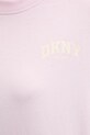 Dkny longsleeve din bumbac DP5T1226 roz