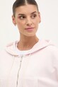 Хлопковая кофта Dkny розовый DP5J9578