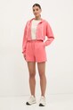 Dkny hanorac de bumbac DP5J9578 roz SS25