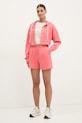 Памучен суичър Dkny DP5J9578 розов SS25