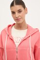 Dkny hanorac de bumbac roz DP5J9578