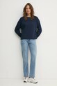 Tommy Hilfiger bluza UW0UW05771 bleumarin SS25