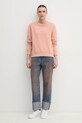 Бавовняна кофта Calvin Klein Jeans J20J225360 помаранчевий SS25