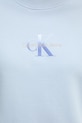 Calvin Klein Jeans bluza bawełniana J20J225360 niebieski