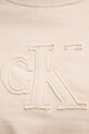 Calvin Klein Jeans felpa in cotone J20J225363 beige