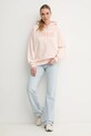 Хлопковая кофта Calvin Klein Jeans J20J225579 розовый SS25