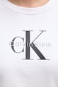 Μπλούζα Calvin Klein Jeans λευκό LV047B234G