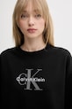 Oblečenie Mikina Calvin Klein Jeans LV047B234G čierna
