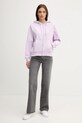 Кофта Calvin Klein Jeans LV047B270G фиолетовой SS25