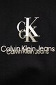 Бавовняна кофта Calvin Klein Jeans J20J225544 чорний
