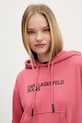 Mikina Karl Lagerfeld Jeans ružová A2W20053
