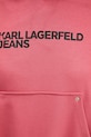 Mikina Karl Lagerfeld Jeans A2W20053 ružová