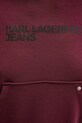 Karl Lagerfeld Jeans bluza A2W20053 bordowy