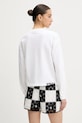 Odzież Karl Lagerfeld Jeans bluza bawełniana A2W20018 biały