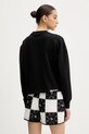 Oblečenie Bavlnená mikina Karl Lagerfeld Jeans A2W20018 čierna