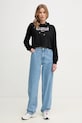 Gaudi bluza 511BD64033 negru SS25