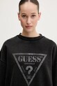 Guess Originals hanorac de bumbac negru M5GQ35.K68I4