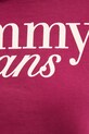 Памучен суичър Tommy Jeans розов DW0DW20306