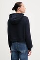 Памучен суичър Tommy Jeans DW0DW20306 тъмносин SS25