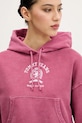 Tommy Jeans bluza bawełniana różowy DW0DW20311