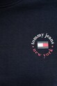 Памучен суичър Tommy Jeans тъмносин DW0DW20639