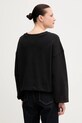 Памучен суичър Tommy Jeans DW0DW21344 черен SS25