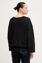 Хлопковая кофта Tommy Jeans DW0DW21344 чёрный SS25