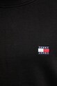 Памучен суичър Tommy Jeans черен DW0DW21344