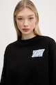 Хлопковая кофта Tommy Jeans чёрный DW0DW21345