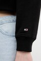 Bombažen pulover Tommy Jeans DW0DW21345 črna