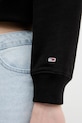 Хлопковая кофта Tommy Jeans DW0DW21345 чёрный