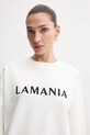 La Mania bluza bawełniana biały CHILL