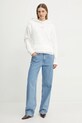 La Mania felpa LM.ARIA bianco SS25