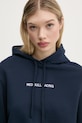 Mikina Red Bull Racing x Pepe Jeans CROPPED LOGO HOODY tmavomodrá RL580008