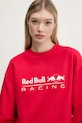 Red Bull Racing x Pepe Jeans bluza LOGO CREW czerwony RL580012