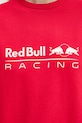 Red Bull Racing x Pepe Jeans bluza LOGO CREW RL580012 czerwony