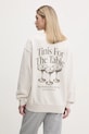 Abercrombie & Fitch felpa applique beige KI152.5076.178