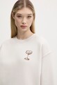 Mikina Abercrombie & Fitch béžová KI152.5076.178