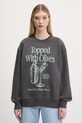 Μπλούζα Abercrombie & Fitch στάμπα γκρί KI152.5076.954
