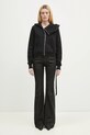 Bavlněná mikina Rick Owens Mountain hladký černá DS01E3247.F