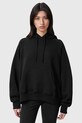Bavlnená mikina AllSaints FUSE bavlna čierna W058JC