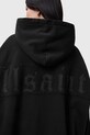 Oblečenie Bavlnená mikina AllSaints FUSE W058JC čierna