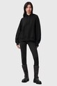 Bavlnená mikina AllSaints FUSE W058JC čierna